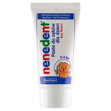 Nenedent, pasta do zębów dla dzieci bez fluoru, 50 ml