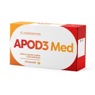 APOD3 Med, 4000 IU, kapsułki miękkie, 60 szt.