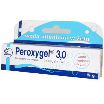 Peroxygel 3.0, 3%, 30 mg/g, zel, 15 g, tuba