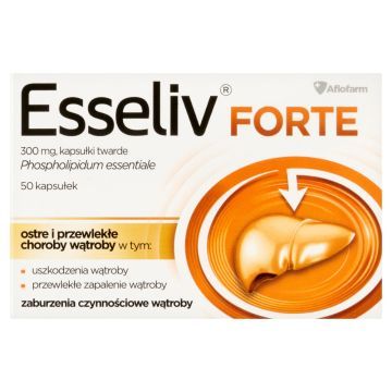 Esseliv forte, 300 mg, kapsułki twarde, 50 szt