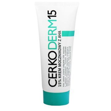Cerkoderm 15, krem mocznikowy z AHA, 75 ml