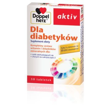 Doppelherz aktiv Dla Diabetyków, tabletki, 30 szt.