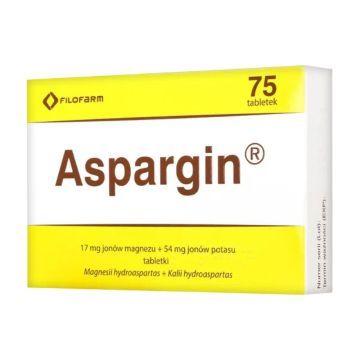 Aspargin, 250 mg + 250 mg, tabletki, 75 szt. (Filofarm)