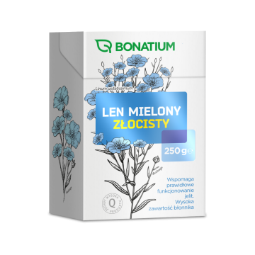 Bonatium Len Mielony Złocisty, 250 g