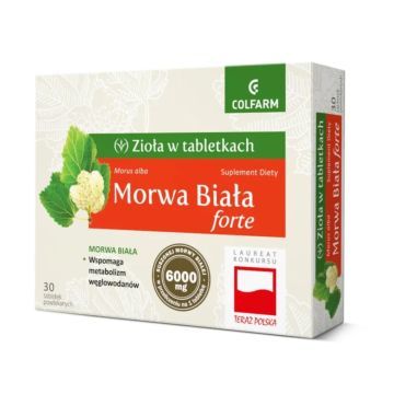 Morwa Biała Forte, tabletki, 30 szt.