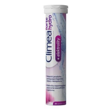 Climea forte hydro, tabletki musujące, 20 szt.