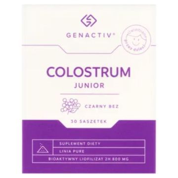 Colostrum Junior Czarny Bez Genactiv, prosz.,30 sasz.