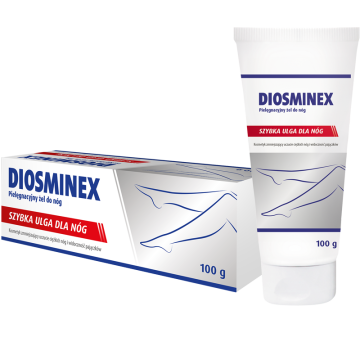 Diosminex szybka ulga dla nóg, żel, 100 g