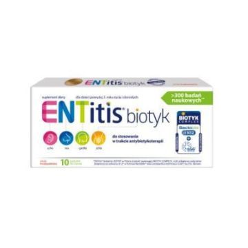 ENTitis biotyk, pastyl.do ssania, 10 szt