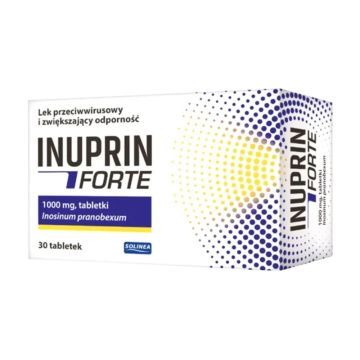 INUPRIN FORTE, 1000 mg, tabletki, 30 sztuk