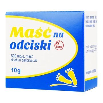 MAŚĆ NA ODCISKI, 500 mg/g, maść