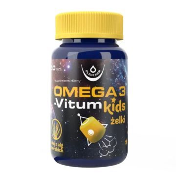 Omega 3-Vitum Kids, żelki, 30 szt.