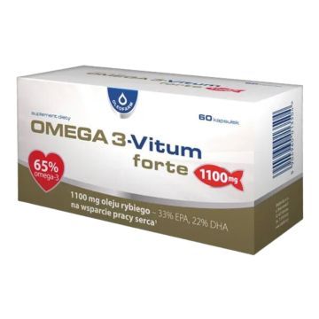 Omega 3-Vitum forte, kaps., 60 szt