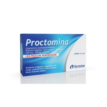 Proctomina, czopki, 10 szt.