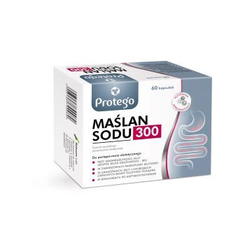 Protego Maślan Sodu 300, kapsułki, 60 szt.