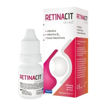 Retinacit Omk2, roztw., do oczu,sterylny, 10 ml