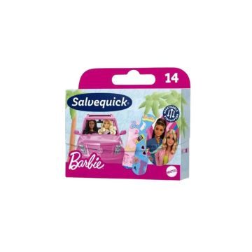 Salvequick Barbie, plast., 14 szt