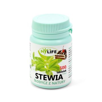 My Life Stewia Słodycz z natury, tabletki, 500 szt.