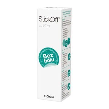 StickOff, spray, do bezbolesnego usuw.opatr.samoprzyl.,50ml