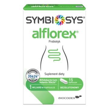Symbiosys Alflorex, kapsułki, 15 szt.