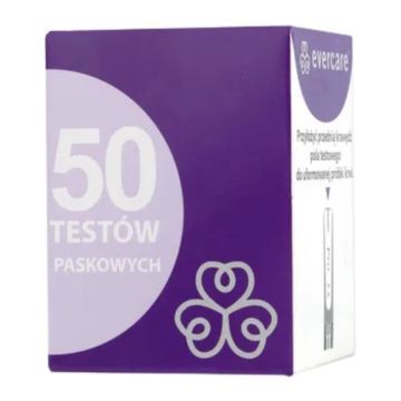 Test paskowy Evercare, 50 pasków