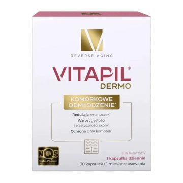 Vitapil Dermo Komórkowe odmłodzenie, kapsułki, 30 szt.