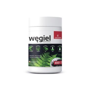 Węgiel aktywowany, proszek, 100 g