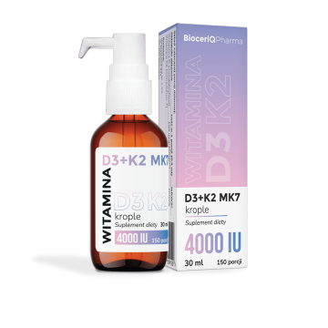 BioceriQ, Witamina D3+K2 MK7, krople, 30 ml