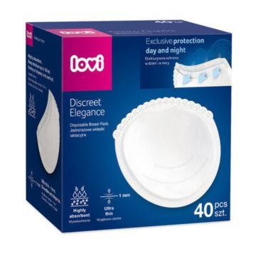 Lovi, wkładki laktacyjne Discreet Elegance, 40 szt.