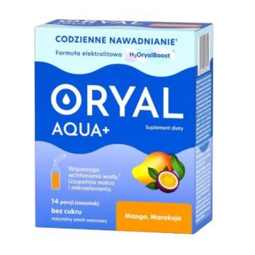 Oryal Aqua+, Mix Smaków, proszek, 14 saszetek