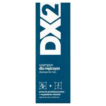DX2, szamp., p/przetłusz.+ wypadaniu włosów,dla mężcz.,150ml