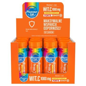 Plusssz Up Wit. C 1000 mg Forte Shot płyn 50 ml, 12 szt.