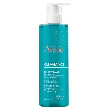 Eau Thermale Avene Cleanance, żel, oczyszczający, 400 ml