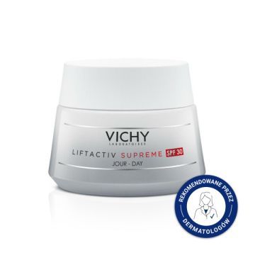 Vichy Liftactiv Supreme, przeciwzmarszczkowy, i ujędrniający krem na dzień, SPF30, 50 ml