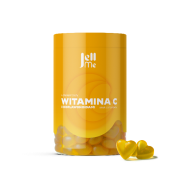 JellMe Witamina C z bioflawonoidami, żelki 250 g (ok. 50 szt.)