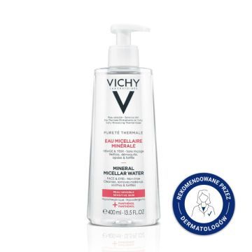 Vichy Purete Therm.Minerale,plyn,micel.,sk.wrazliwa,400ml