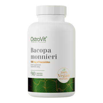 OstroVit, Bakopa Drobnolistna VEGE, kapsułki, 90 szt.