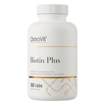 OstroVit, Biotin Plus, tabletki, 100 szt.