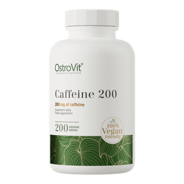 OstroVit, Kofeina, 200 mg VEGE, tabletki, 200 szt.