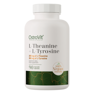 OstroVIt L-Theanine + L-Tyrosine, kapsułki, 90 szt.