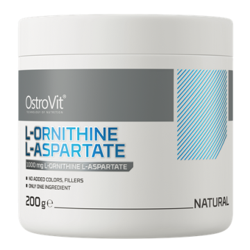 OstroVit, L-asparaginian L-ornityny, 200 g, naturalny