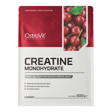 OstroVit, Monohydrat Kreatyny, wiśnia, 500 g