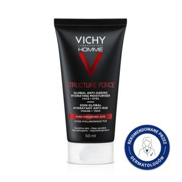 Vichy Homme Structure Force,krem, p/zmar.,wzmacn.,50 ml