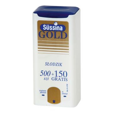 Sussina Gold, tabl., 500 szt+150szt,