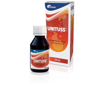 Unituss, 60 mg/10 ml, syrop, 120 ml