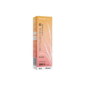 Witamina D w oleju konopnym, krople, 30 ml