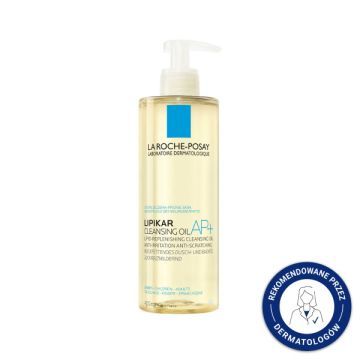 La Roche-Posay Lipikar AP+, olejek myjący, uzupełniający poziom lipidów, 400 ml