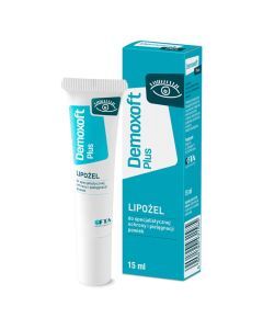Demoxoft Plus, lipożel do specjalistycznej ochrony i pielęgnacji powiek, 15 ml