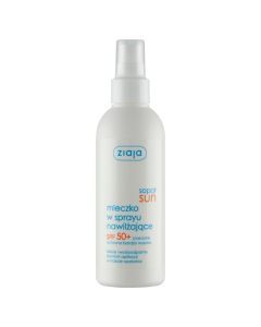 Ziaja Sopot Sun, mleczko w sprayu nawilżające, SPF 50+, 170 ml