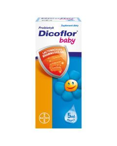 Dicoflor Baby, probiotyk, krople, 5 ml